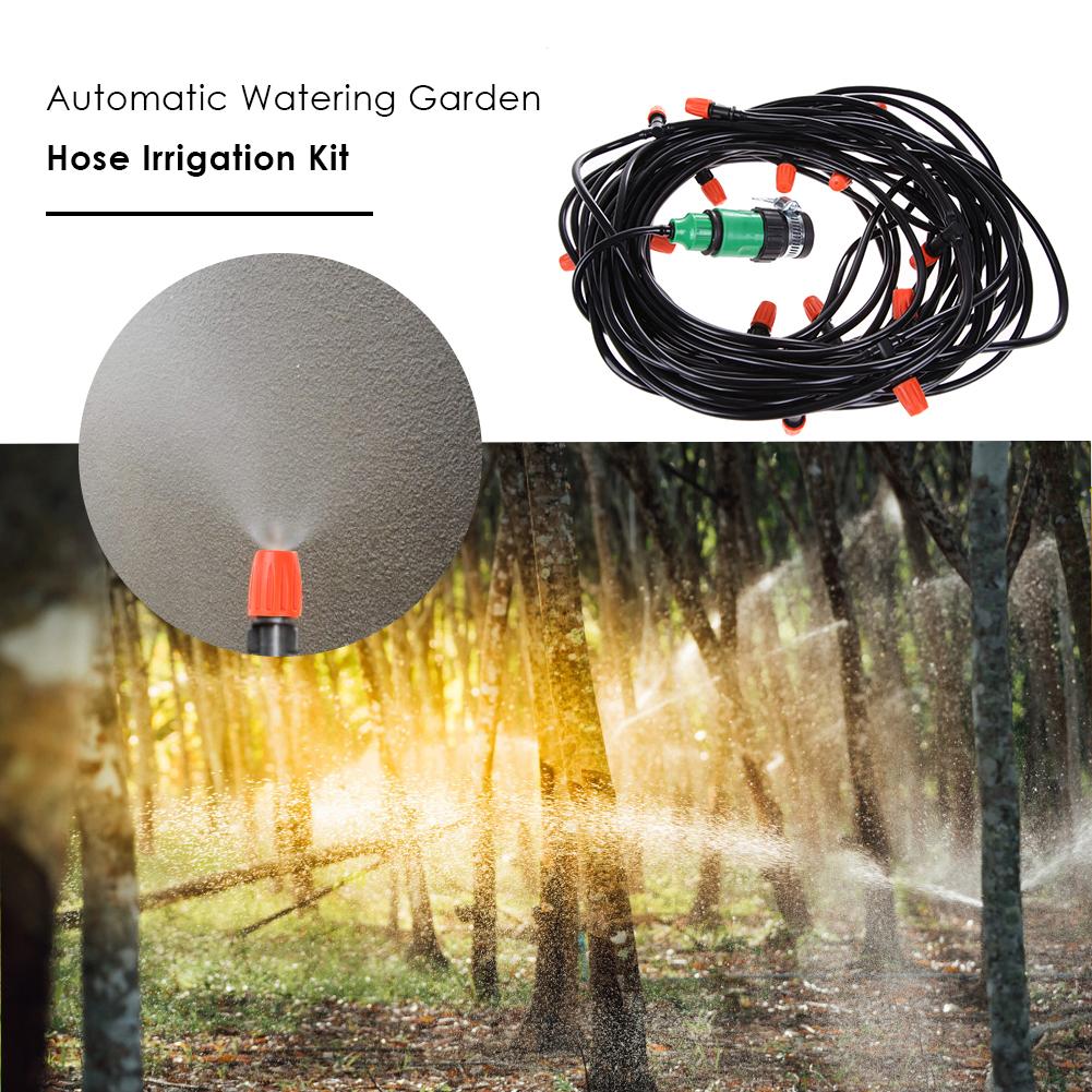 Practical Misting Cooling System Multifunction Tubing Hose Nozzle Leakproof Watering Tubing Sprinkler for Watering Plants Lawns
