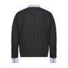 Men's Japanese Style Lapel Sweater - High-End, Trendy, Loose Fit Knitwear