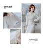 Winter 2025 Chinese-Style Petite Cheongsam: Elegant, Slimming Inner Layer Skirt