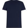 Tommy Hilfiger Solid Logo Crew Neck Short Sleeve T-Shirt Men tops Blue MW27539-DW5