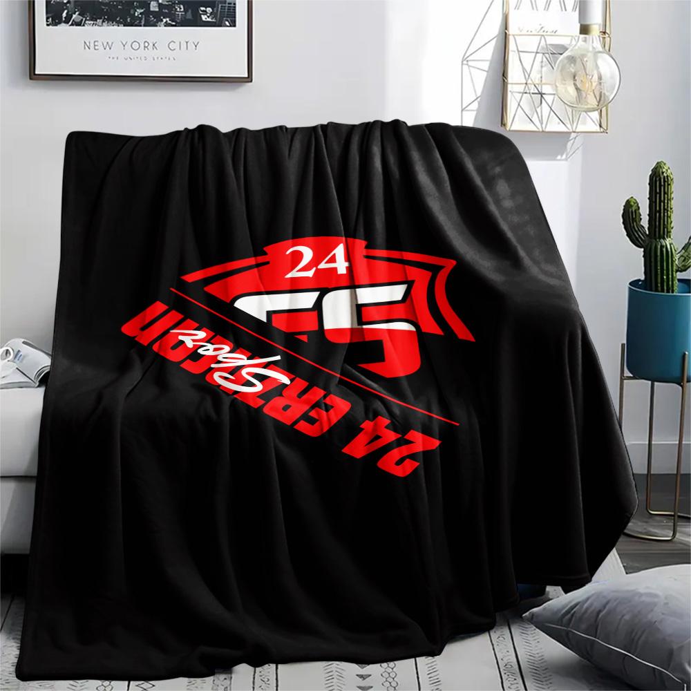 1Pc 24 Erzincanspor Print Flannel Blanket High Quality Warm Comfortable Cover for All Seasons Perfect for Gifts Home Decor