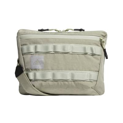 Polyamide Shoulder Bag, Crossbody Bag Regular Unisex Gray Green Adidas GL8585