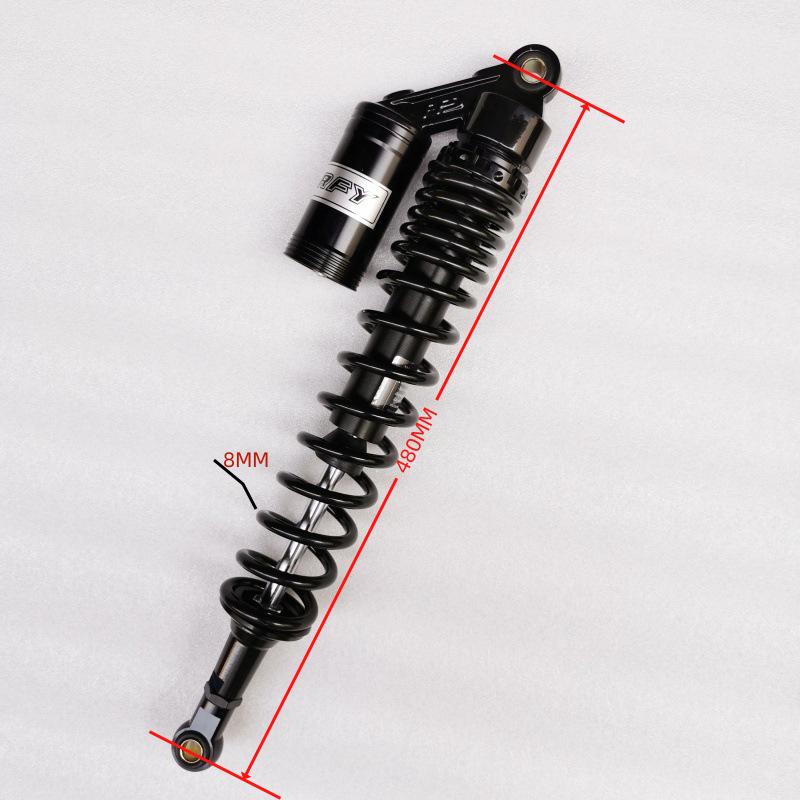 RFY Extended 480mm Hole Spacing Shock Absorber for Large Displacement Off-road Motorcycles, ATVs, and Beach Buggies