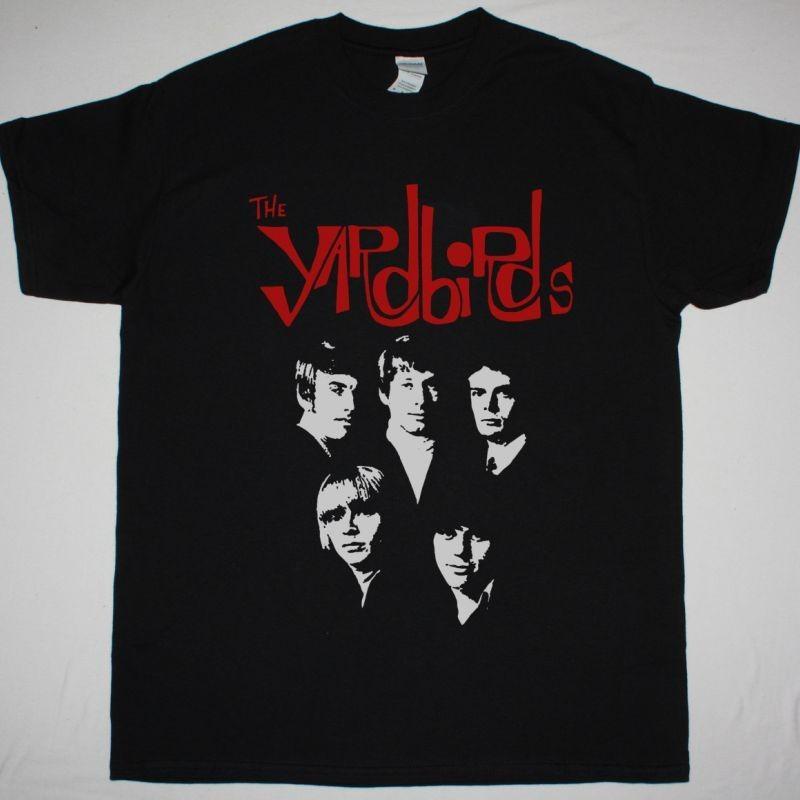 The Yardbirds The Story Of Black T-Shirt Vintage Rock Tee S разноцветный
