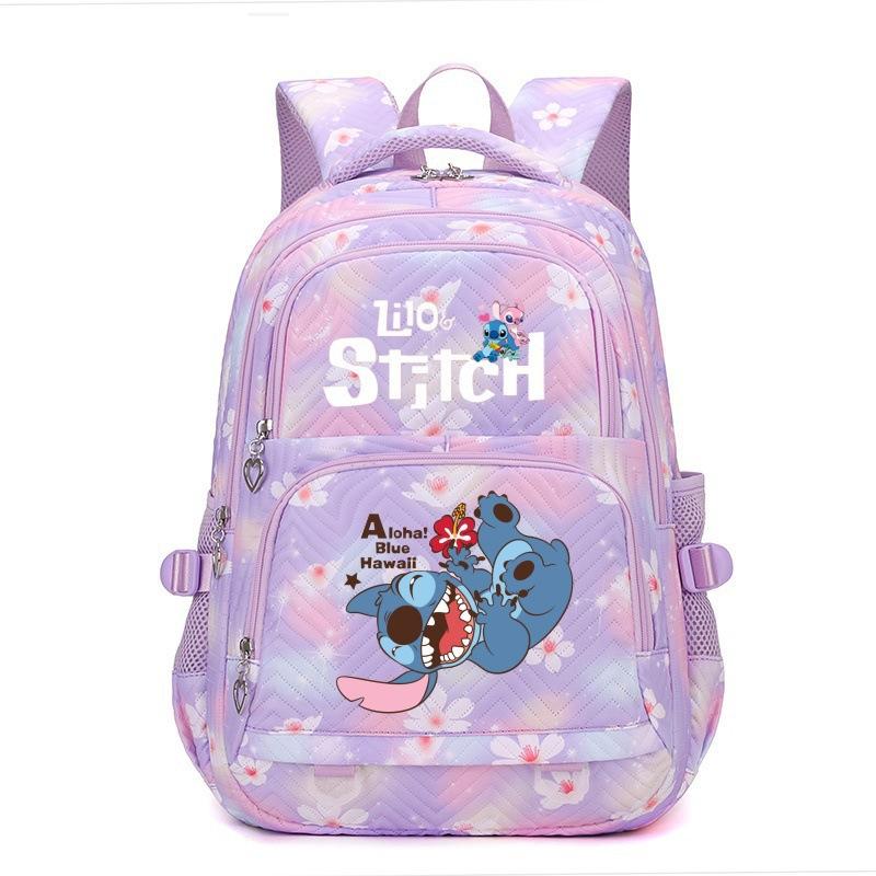 Cute Cartoon Print Large Capacity Primary And Secondary School Schoolbag Trendy Backpack Lightweight Fashion Backpack