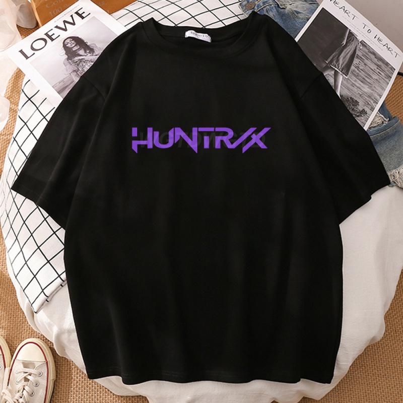 

Witch Hunt Around Printed Round Neck Short-sleeved Summer Leisure Sports Top Loose T-shirt Trend 3XL