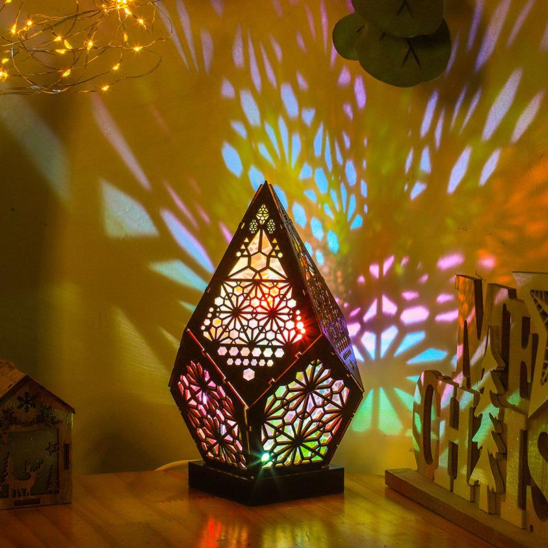 LED Wedding & Party Colorful Night Light: Bohemian Atmosphere for Halloween & Christmas Decor