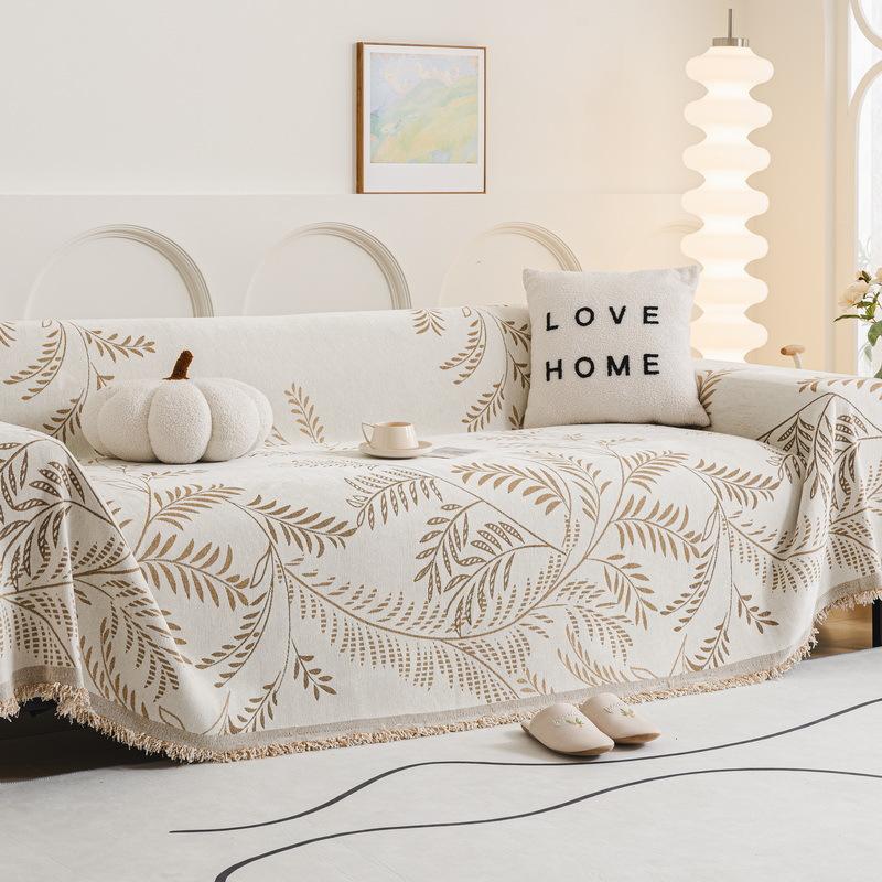 High-end Chenille Sofa Cover Cloth New Seat Cushion Universal All-inclusive Sofa Cover for All Seasons