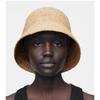 Fashion Natural Raffia Fine Needle Luxury Bucket Hat For Women Summer Sunshade Fisherman Hat Designer Wide Brim Basin Hat K Pop