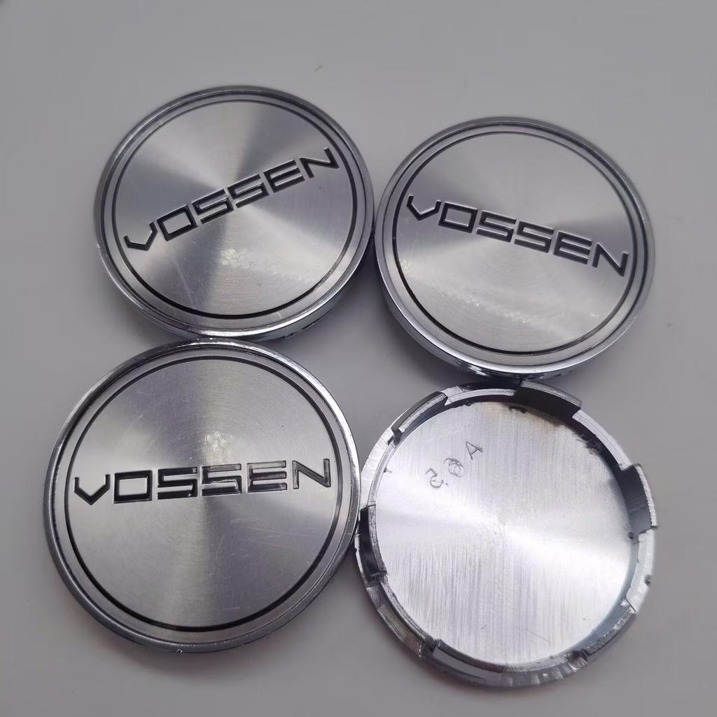 AAYS1 4Pcs/set 65mm Wheel Center Cap For Vossen Emblem Logo Wheel Cover Cap Hubcaps Badge Car Styling Accessories