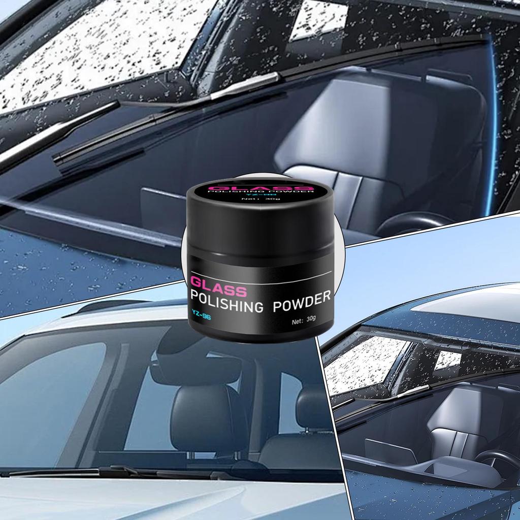 Oil Film Glass Polishing Cerium Oxide Powder Car Window And Mirror Repair Kit Car Scratch Compound Glass Oil Film Cleaner