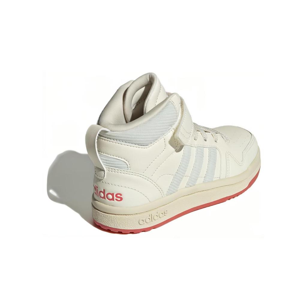 Adidas Neo Postmove Mid Cny El Fashion Comfortable Non-Slip Mid-Top Kids Skate Shoes White Kids Skate Shoes ID1145