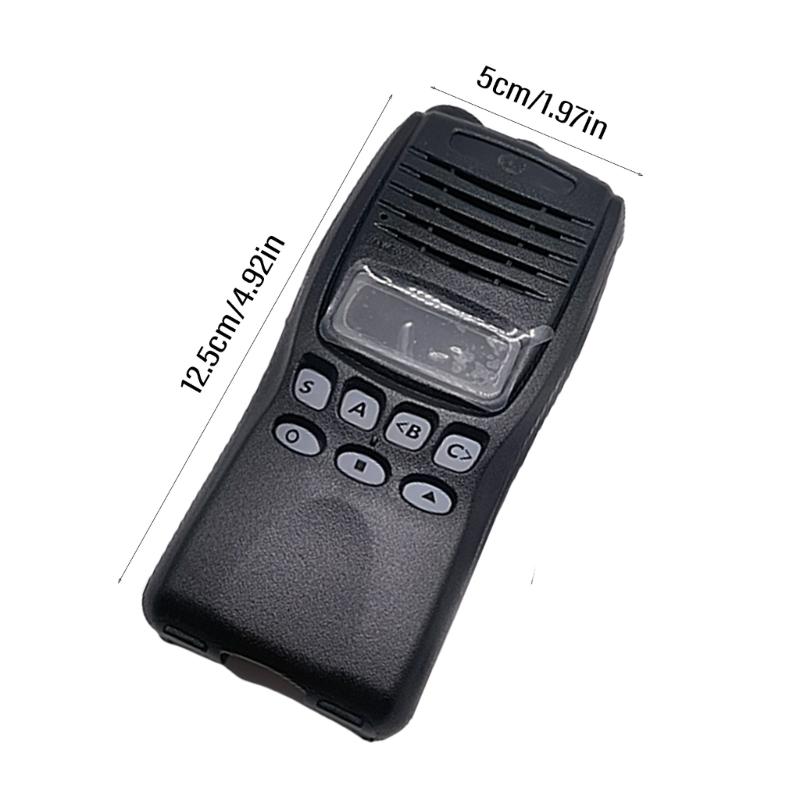 Replacement Repair Housing Cover Shell Sheaths Front Case with Knob for TK3312 TK2317 TK3317 WalkieTalkie