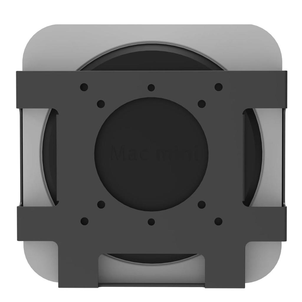 Durable Vesa Monitor Mount for Mac Mini 2018-2023 M1 and M2, Under-Desk Mount, and Wall Mount