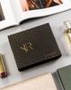 Women's leather wallet with snap closure - Rovicky