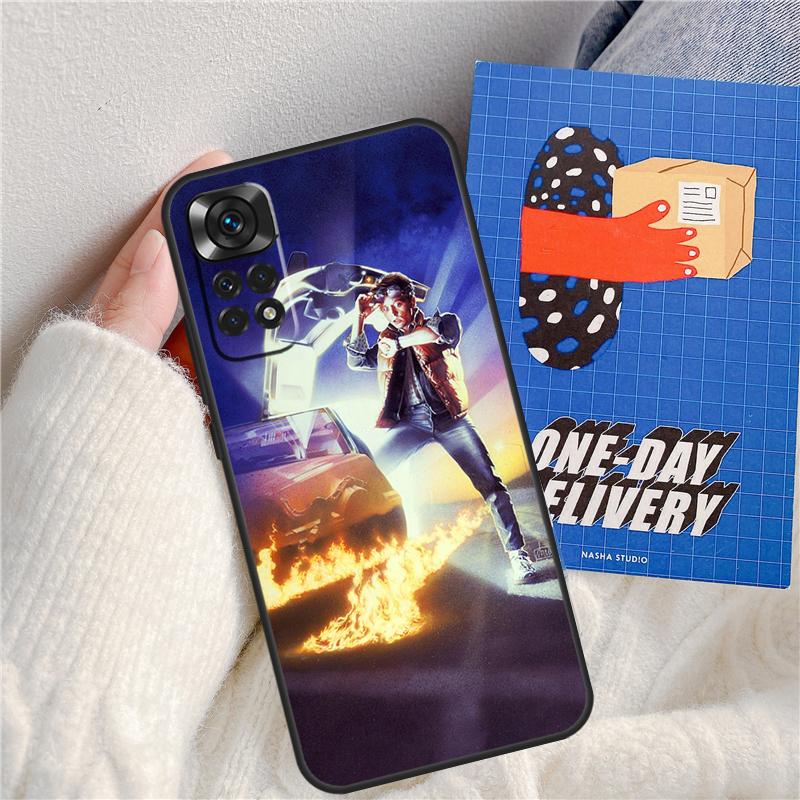 

Back to the Future Funda For Xiaomi Redmi Note 11 9 10 12 13 14 Pro 9S 10S 11S 12S Redmi 13C 10C 12C 14C Case Redmi 12 4G