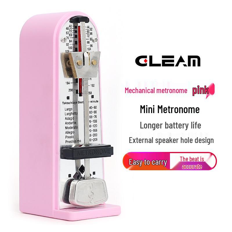 Presis mekanisk metronom for piano, gitar, fiolin, guzheng - Mini rytmeholder