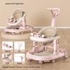 Two-in-One Baby Walker & Learning Push Car for Boys and Girls - Non-Slip, Anti-Tip Design