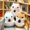 Peluche Criceto Carino 3 in 1 Multifunzione Criceto Scaldamani Con Coperta Giocattolo Cuscino Criceto Giocattoli per Bambini Regalo di Compleanno per Bambino