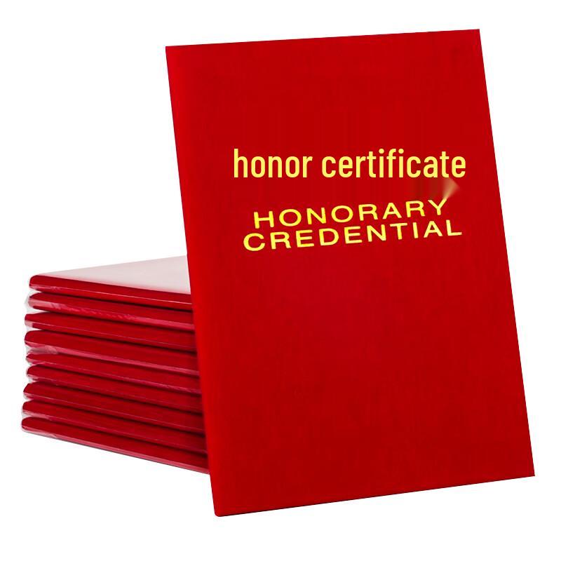 Deli 12K Red Velvet Honorary Certificate