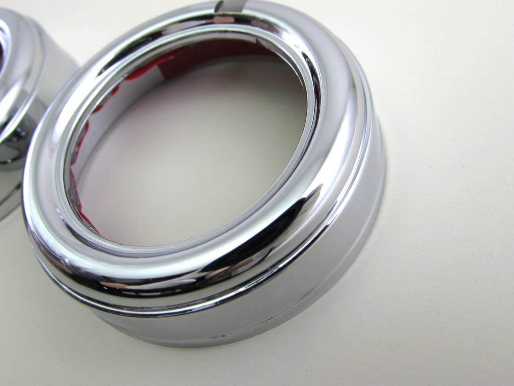 BRIGHTZ Chrom-Klimaanlagenringe für Toyota Hiace 200 Narrow 28302 3-teilig [INT-ETC-093-3PC] (Typ I, II, III, IV, 1, 2, 3, 4, Standard)