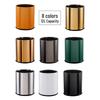 Stainless Steel Double-Layer Luxury Trash Can