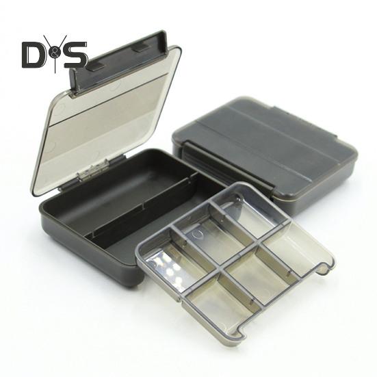 Fishing Lure Storage Box with Multiple Compartments Compact Design Small Size Fishing Accessories Organizer Case