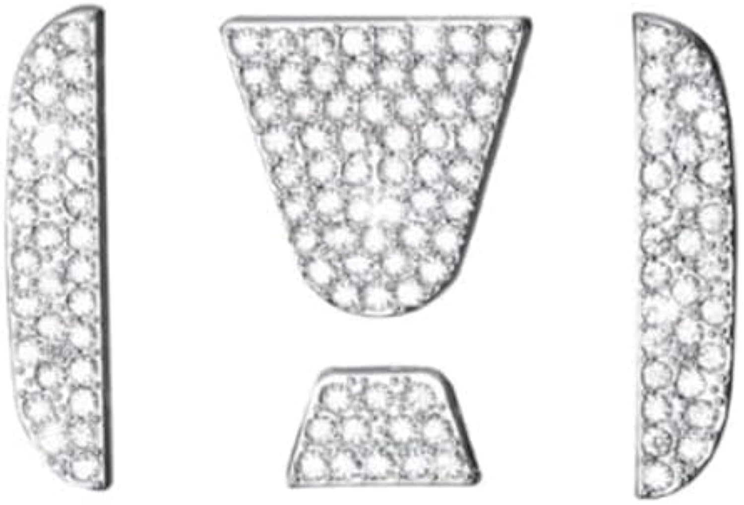 

AEEIX Блестящая ручка с логотипом для Honda Сделай сам Эмблема из бриллиантовых кристаллов Аксессуары Внутренняя отделка Compatible with Honda