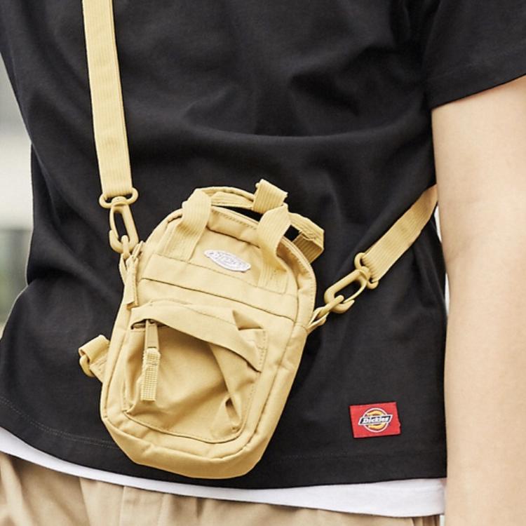 New Dickies Polyester Handbag, Shoulder Bag, Crossbody Bag Regular Unisex Yellow DK009533