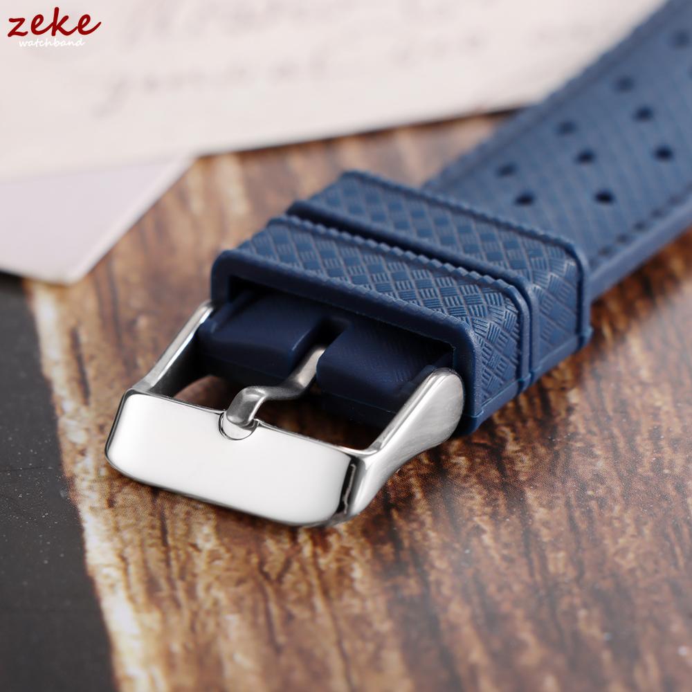 Tropical Silicone Watch Band Quick Release Strap 20mm 22mm for Oris for Seiko for Citizen Rubber Tropic Smart Replacement Straps