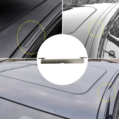Car Roof Rail Molding Trim Roof Luggage Rack Cover Plate Replacement 51137443691 Fit for BMW 5 Series G30 2017-2024