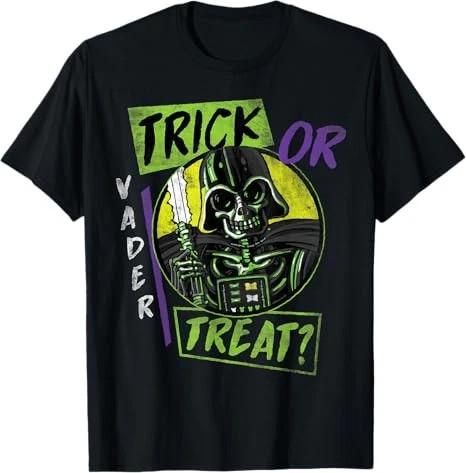 Star Wars Halloween Darth Vader Trick Or Treat Black T Shirt Size S 4xl S