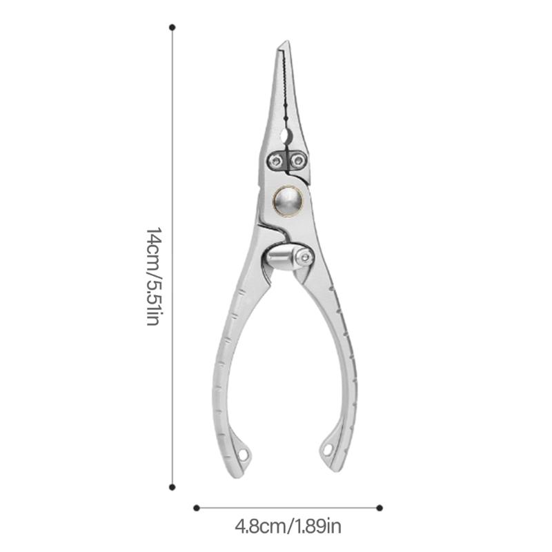 Fishing Multitool Metal Fishing Pliers Fishing Line Cutter Rings Openers Multifunctional Hook Remover Fishing Tackle