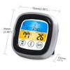 Smart Digital Meat Thermometer with Probe LCD Touchscreen Timer for BBQ Grill Oven Cooking Food Temperature Gauge Kitchen Tools