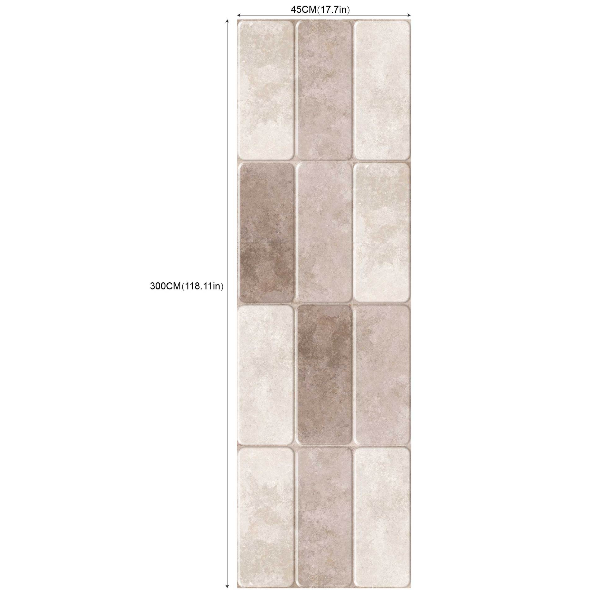 

Знімні самоклеючі шпалери для вітальні та спальні (45 см * 300 см акварельні квіти тераццо RW041