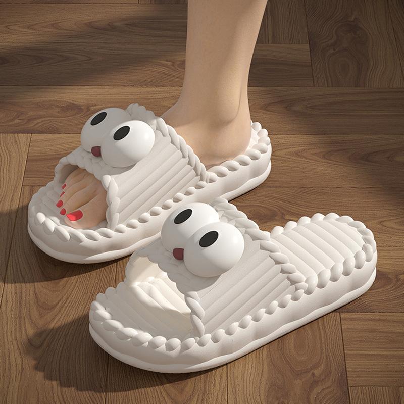 Slippers Women's Summer Home Indoor Thick-soled Household Bathroom Non-slip Silent Sandals and Slippers