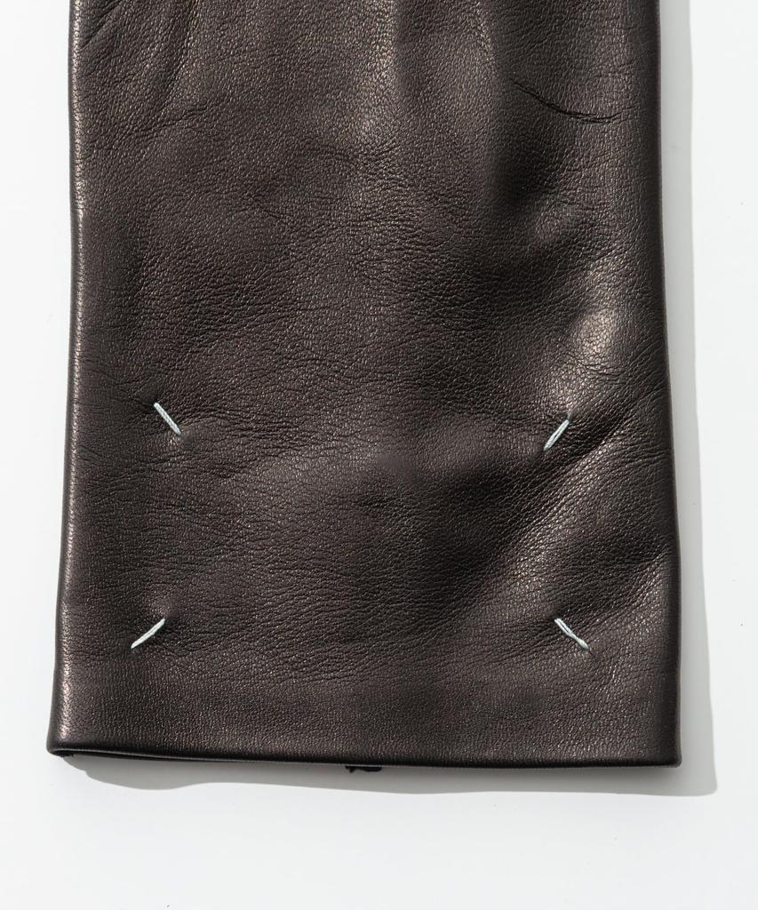 Maison Margiela S67TS0025 SY1536 Men's Gloves, Black,