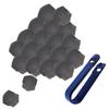 20PCS Hub Screw Cover & Hub Center Cover for Tesla Model 3 S X Y, Hub Screw Protective Cap Tire Modification