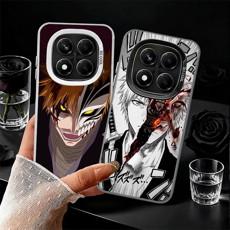 Bleach Kurosaki Ichigo Soft Phone Case for Xiaomi Redmi Note 13 14 15 Pro Plus 12S 12 11S 11 11T 10S 10 Shockproof Cover Back Sh