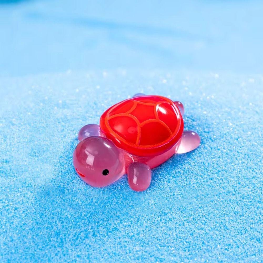 High Quality Resin Turtle Ornament Giant Cartoon Aquarium Fish Tank DIY Accessories Luminous Turtle Micro Landscape Decoration