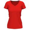 Stedman Womens/Ladies Stretch V Neck T-Shirt