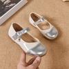 Spring New Korean Style Fashionable and Comfortable Soft Sole Girls Casual Leather Shoes