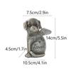 Pet Memorial Stones Weatherproof Statue Markers Grave Stone Pet Grave Markers for Offices Cafes Bookstores Bookshelves Display