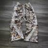 Streetwear Damen Y2K Hose Gothic Hip Hop Retro Camo Grafik Baggy Casual Hose Damen Herren Jogginghose mit Gummibund