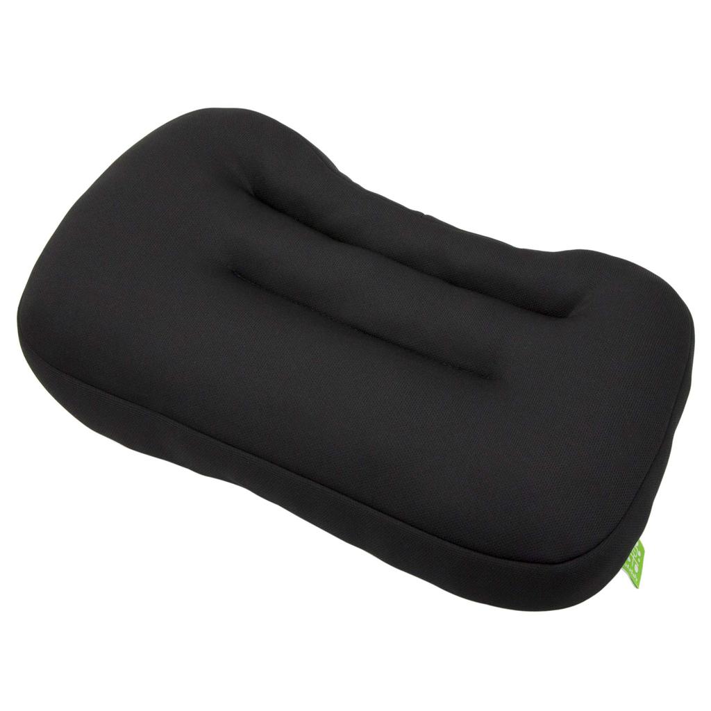 Aqua Dream Lumbar Pillow, Black, 31 x 45 x 9 cm, Low-Rebound, AQ-HB021