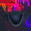 Halloween Pirate Hat Decor Tricorn for Masquerade Party