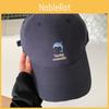 Baseball Trendy Cap With Dolphin And Letter Embroidery Design For Wear Outdoor