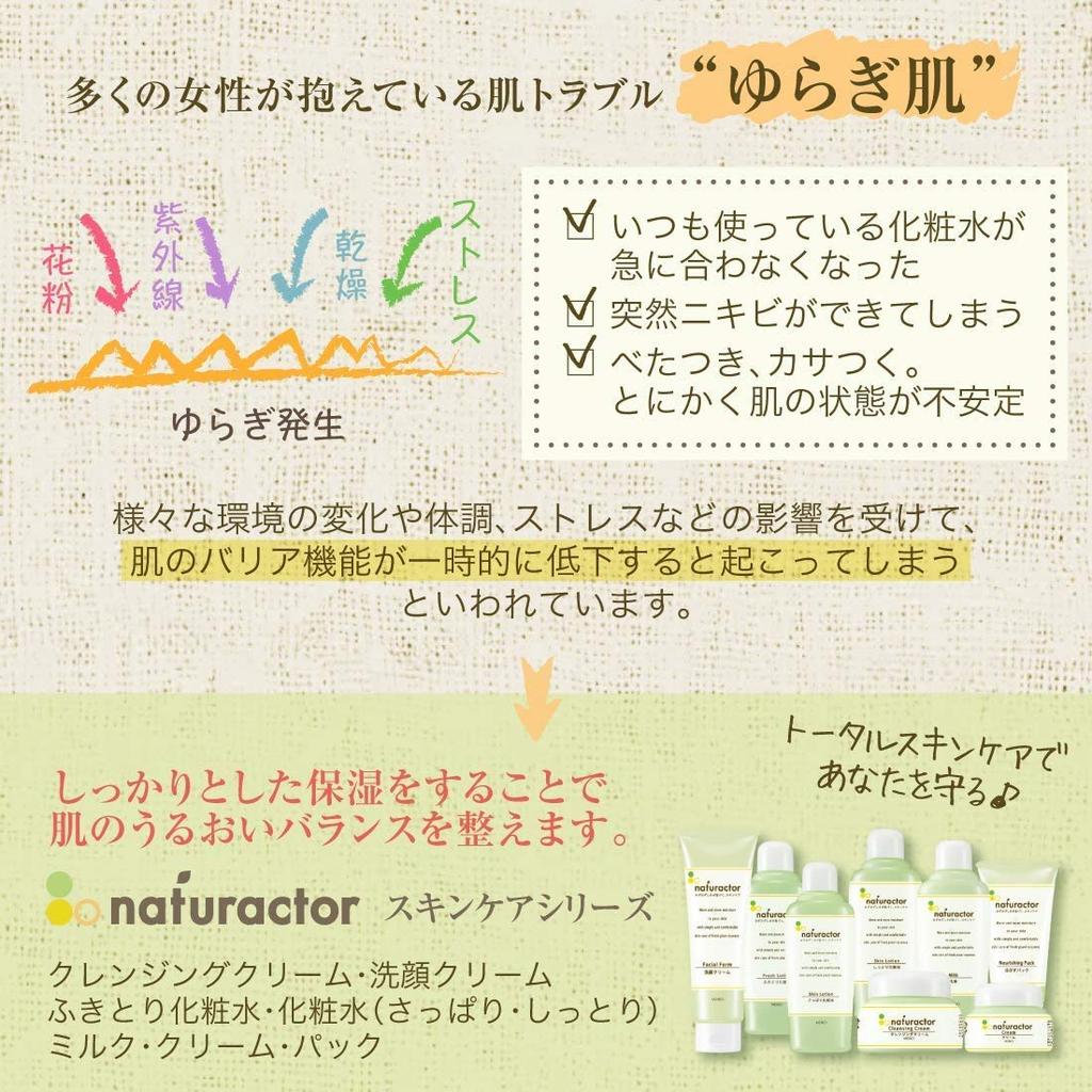 Skin Lotion SI 150mL Skin (Moisturizing Lotion, Organic, Natural) [Naturactor]