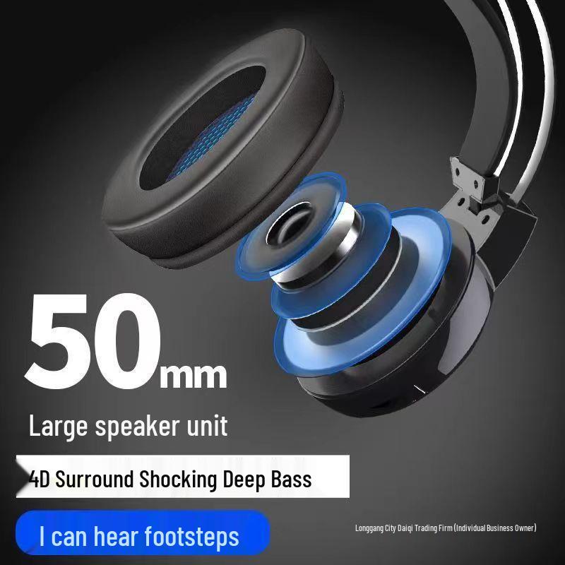 USB Over-Ear Headphones with Microphone for English Listening & Speaking Exams – Ideal for Middle & High School Online Classes