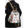 Trend Ethnic Style Printed Backpack New Casual Lightweight Multi-functional Travel Schoolbag